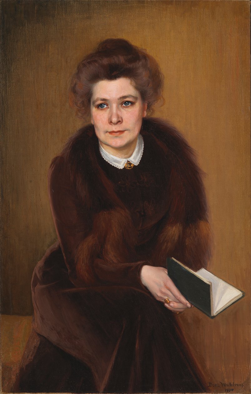 Irma (Portret siostry artysty) autorstwa Dora Wahlroos