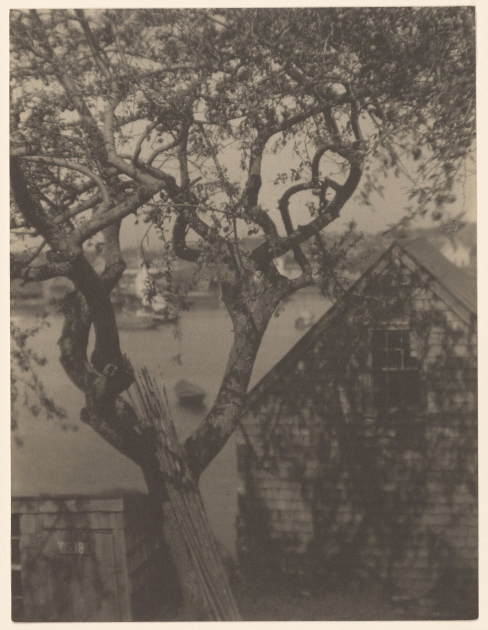 Scena w porcie, prawdopodobnie Gloucester, Massachusetts autorstwa Doris Ulmann