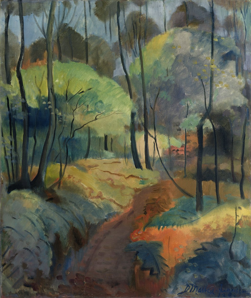 Leśna ścieżka, 1920 autorstwa Dorothea Maetzel Johannsen
