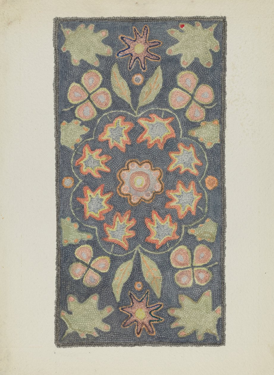 Dywan z haczykiem autorstwa Dorothy Lacey