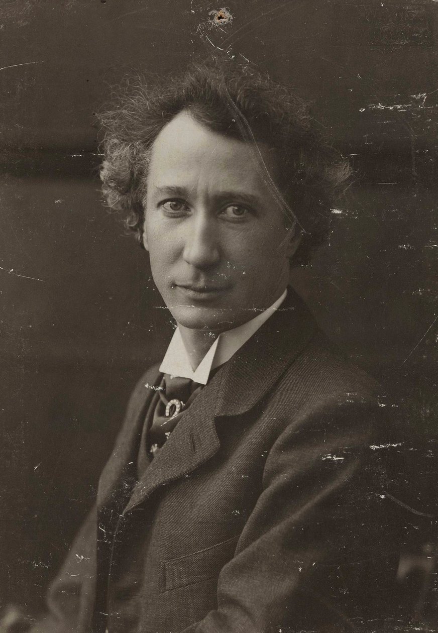Portret pianisty i kompozytora Emila von Sauera 1862-1942 , ok. 201 1905. autorstwa Dortmund . Photo studio Neuhaus