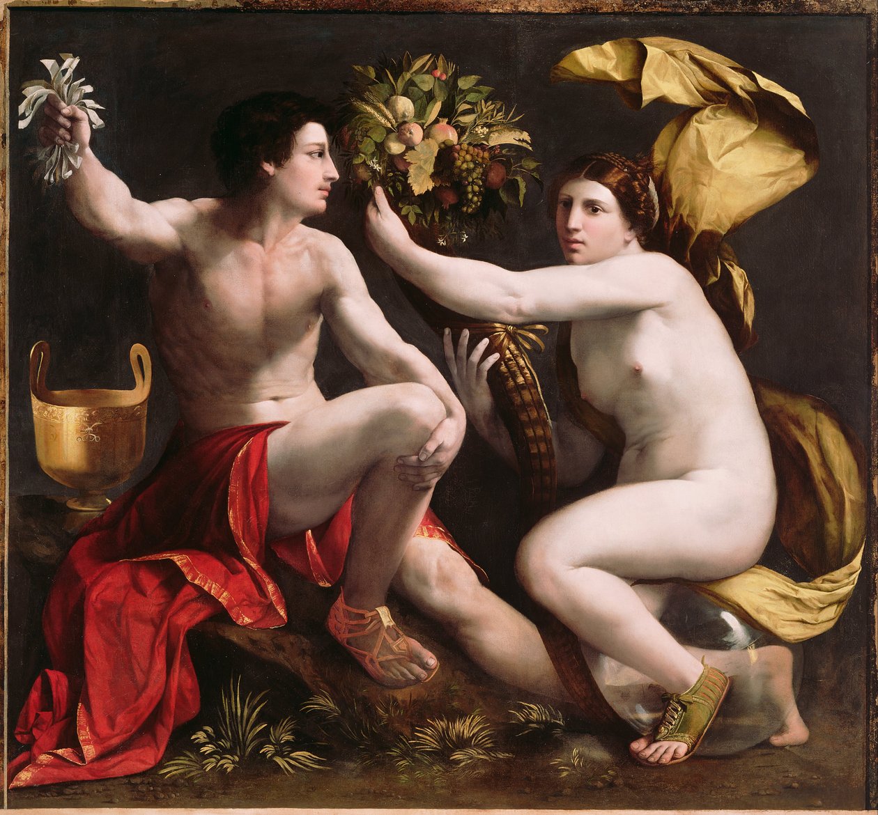 Alegoria fortuny autorstwa Dosso Dossi