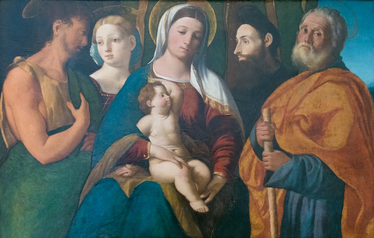 Święta rozmowa autorstwa Dosso Dossi