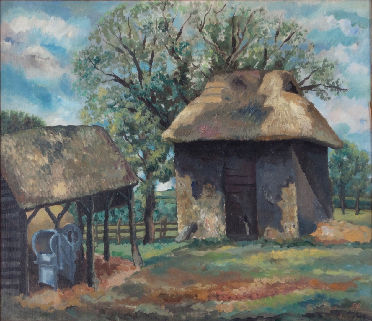 „Czarna stodoła”, 1863-1932 autorstwa Douglas Davidson