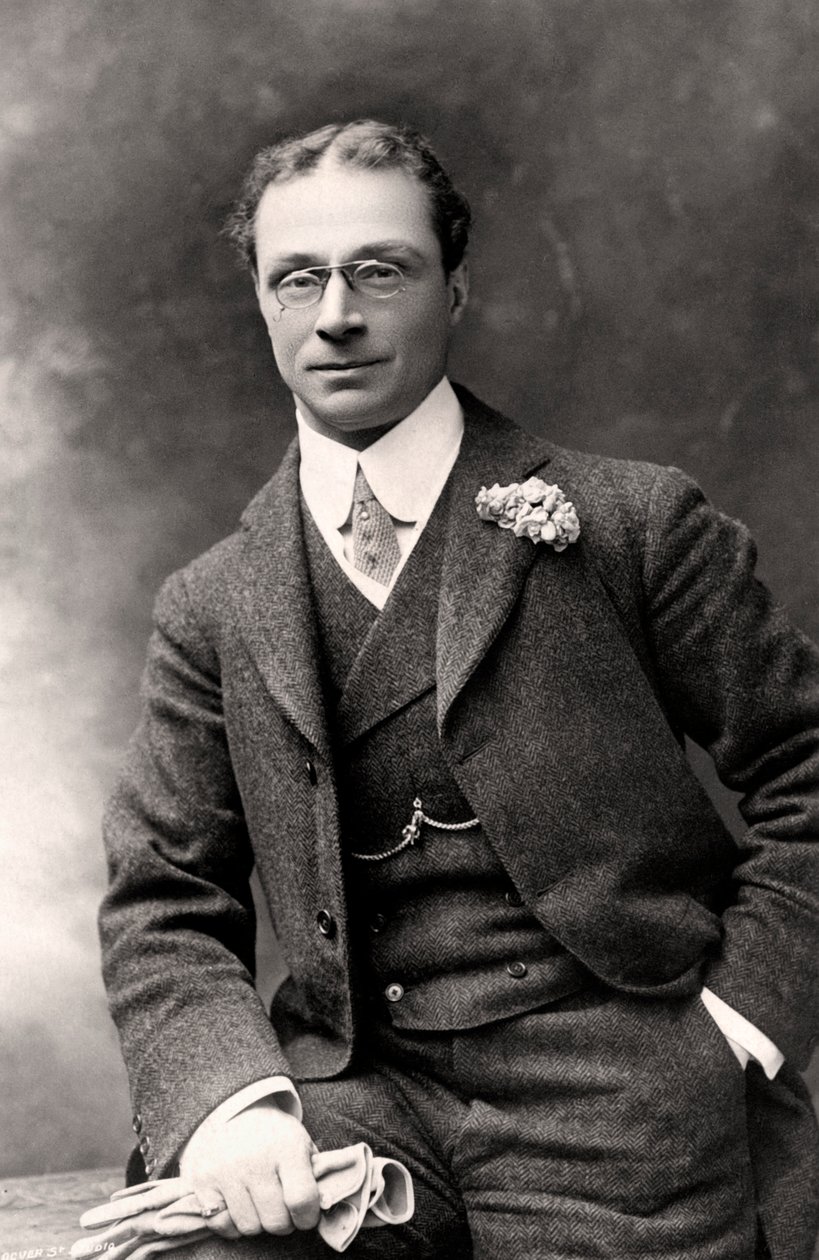 Huntley Wright 1869-1941, angielski aktor, początek XX wieku. autorstwa Dover Street Studios