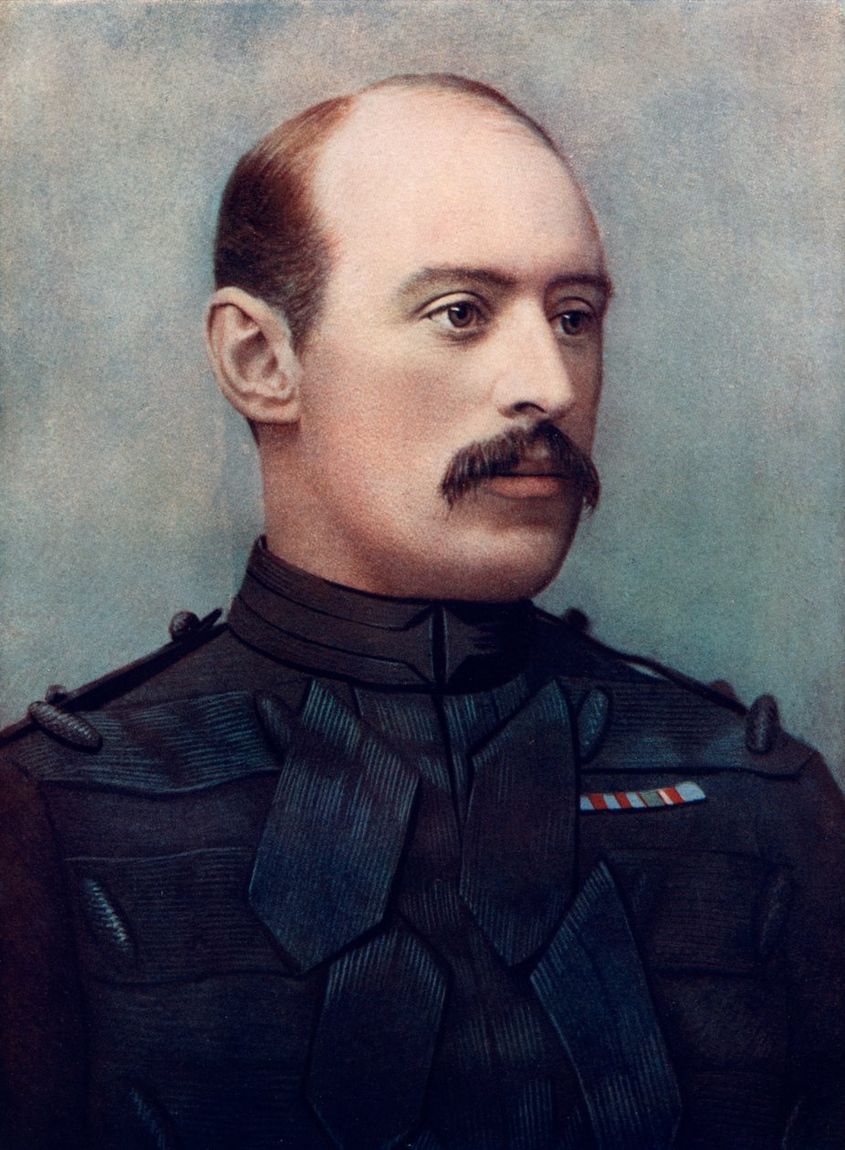 Pułkownik RG Kekewich, Lojalny Pułk North Lancashire, 1902. autorstwa Downey