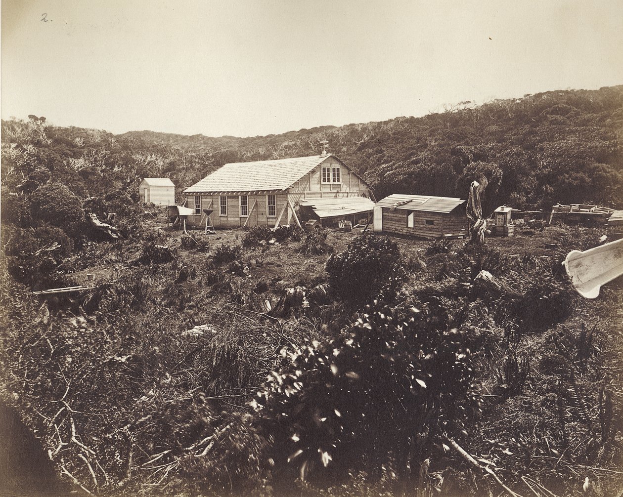 The German Transit of Venus Expedition, Auckland Islands, 1874-75 (druk albumowy) autorstwa Dr. Guido Wolfram