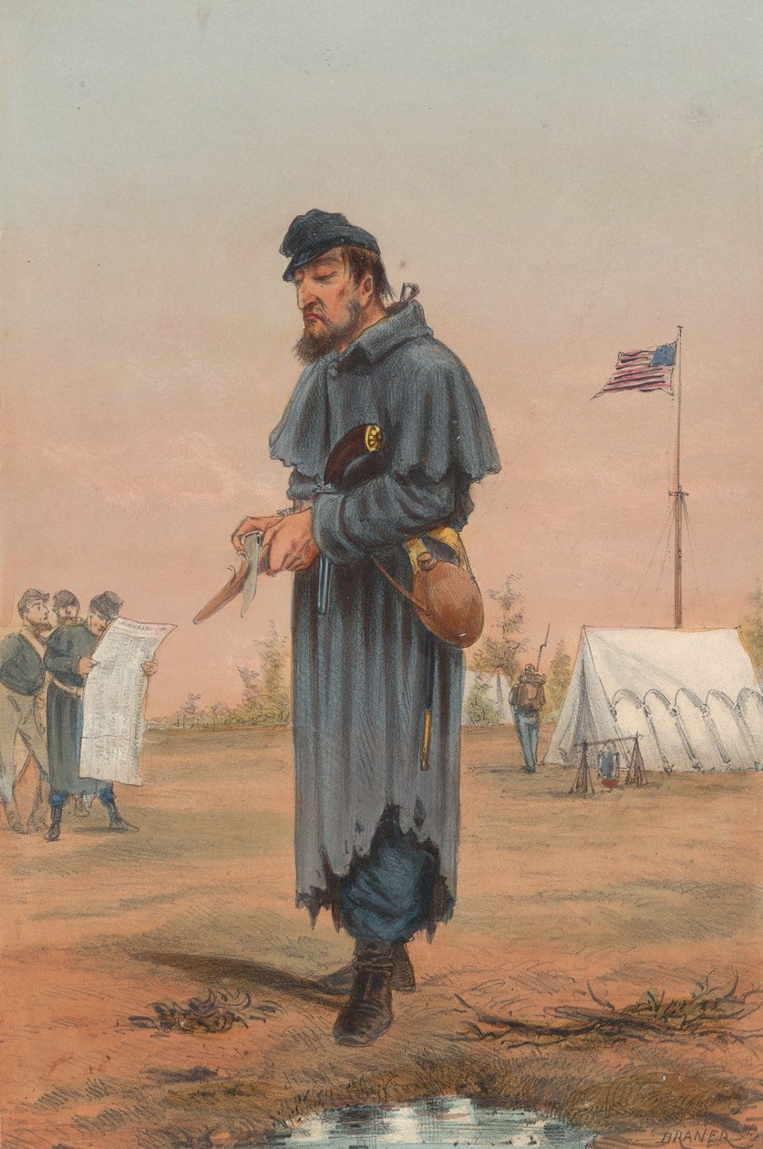 Stany Zjednoczone Ameryki - Piechota liniowa, 1865. autorstwa Draner