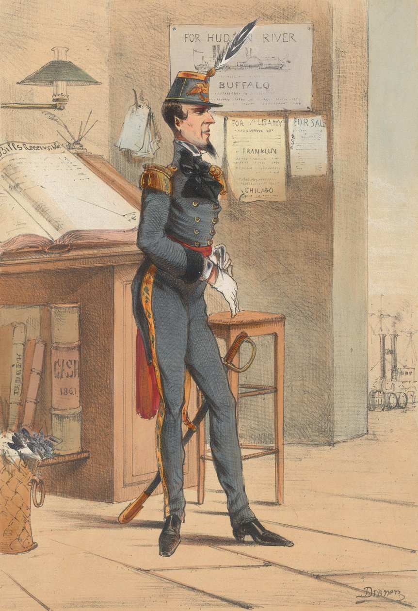 Stany Zjednoczone Ameryki 1865 - 7. Regt. z Nowego Jorku, 1865. autorstwa Draner