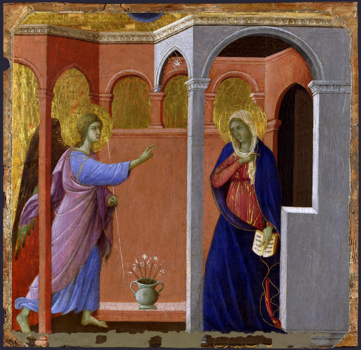Zwiastowanie autorstwa Duccio di Buoninsegna
