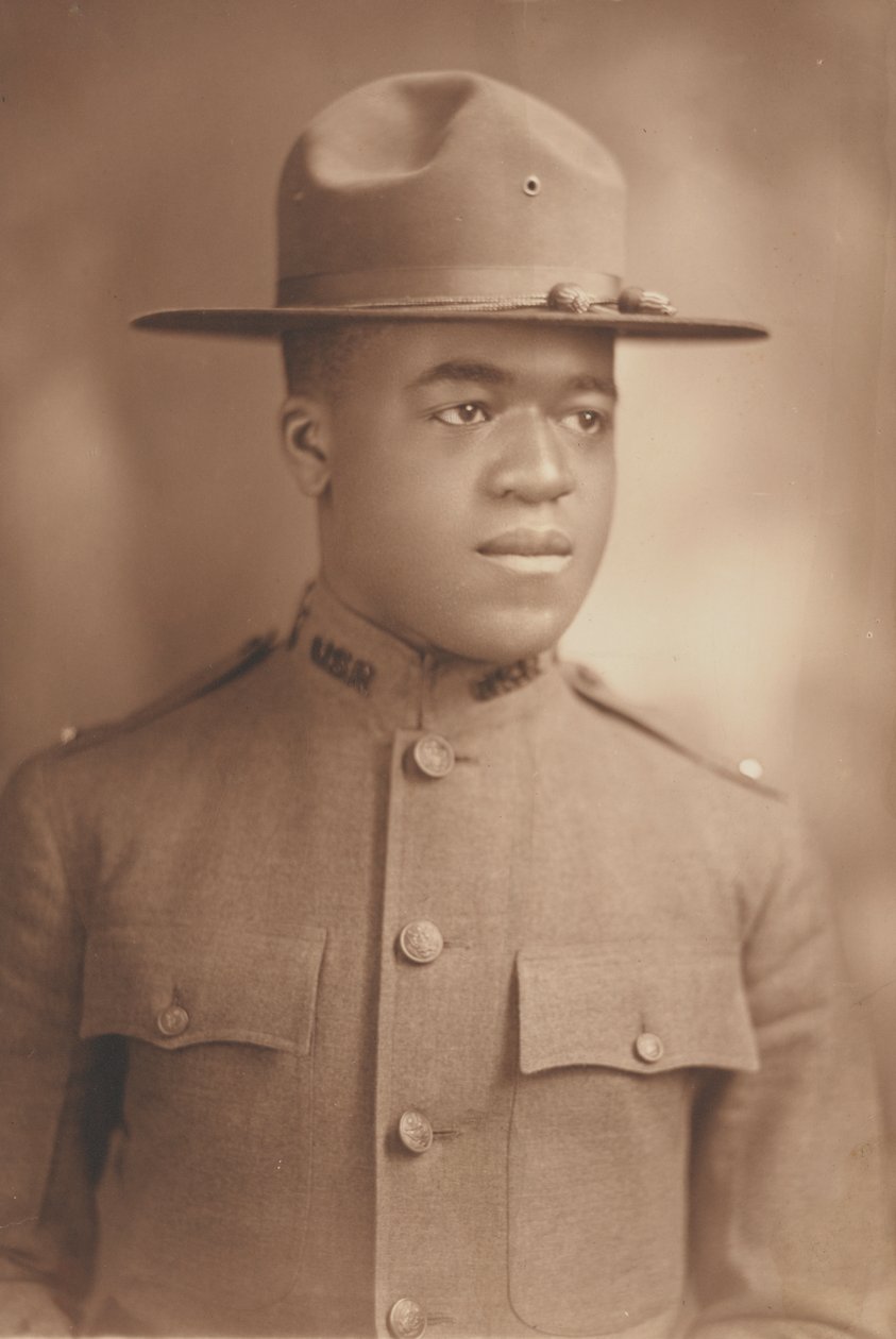 Fotograficzny portret porucznika Charlesa J. Blackwooda, 1914-1918. autorstwa Duce and McClymonds
