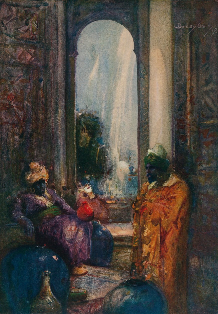 „Wizja Wschodu – Etap V”, ok. 1920 r. autorstwa Dudley Hardy