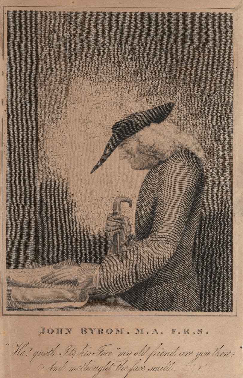 Jan Byrom, 1767 autorstwa Duncan