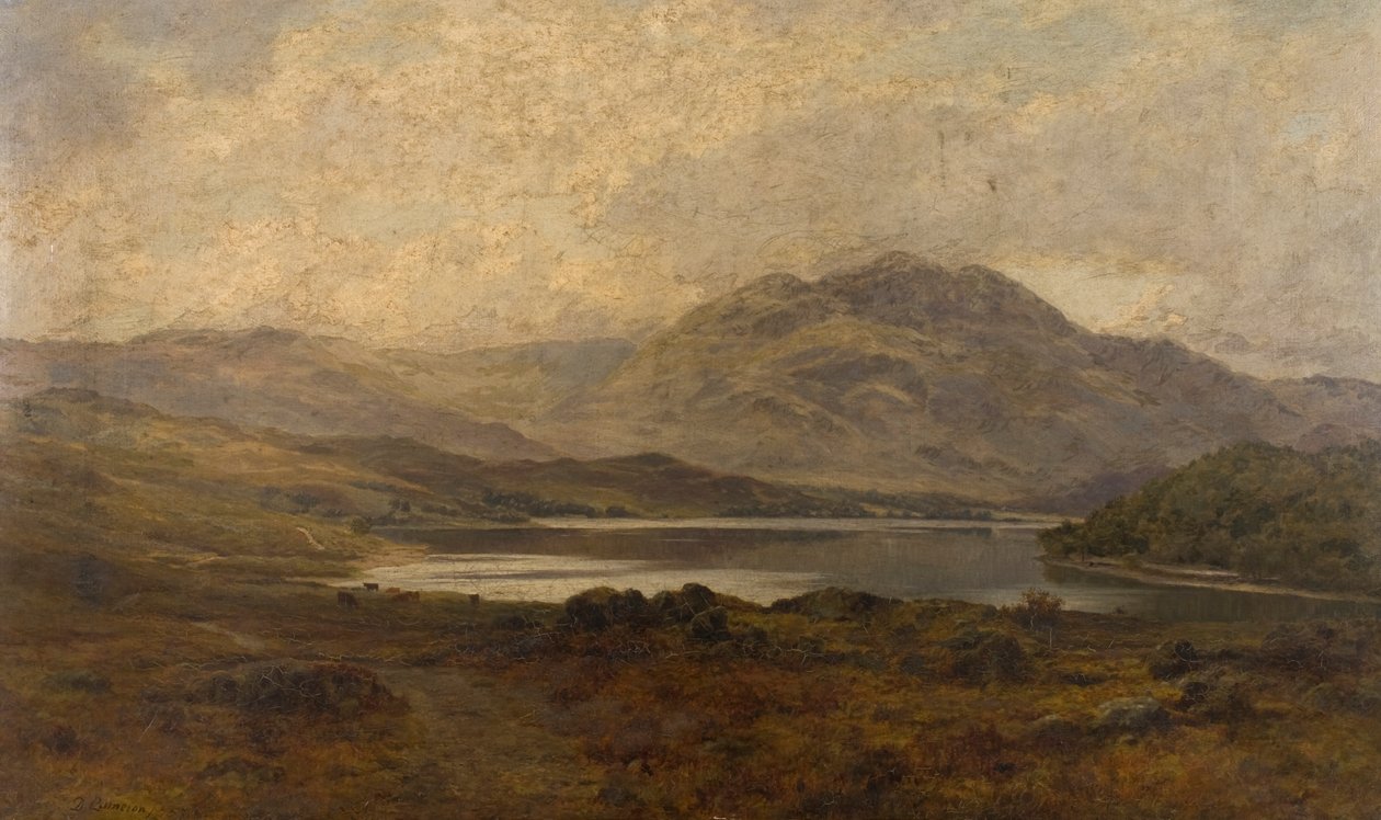 Loch Achray i Ben Miejsce autorstwa Duncan Cameron