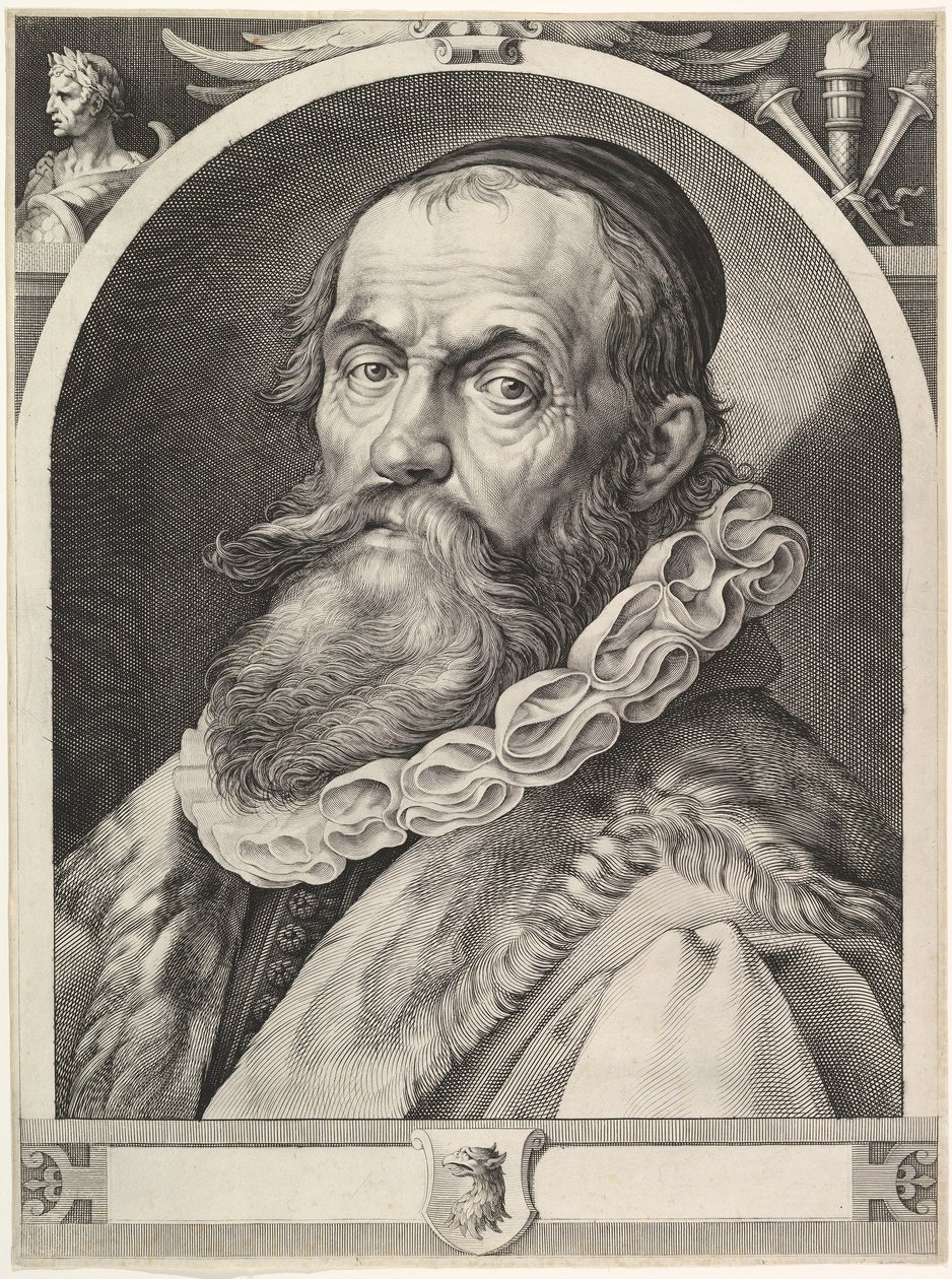 Portret Hendricka Goltziusa, wyd. 1617 autorstwa Dutch School