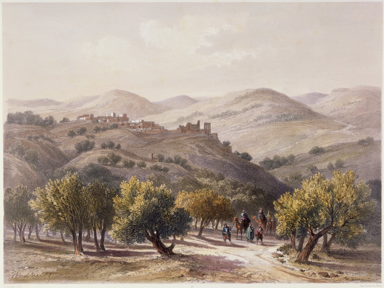 Samaria, rytowana przez Jeana Jacotteta (1806-c.1843) autorstwa Dutch School