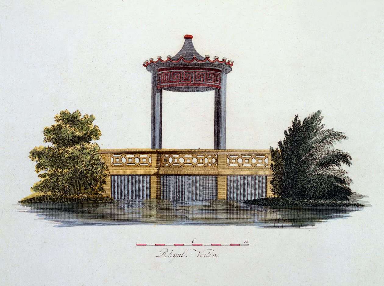 Ilustracja z Magazine of Garden Gems autorstwa G. van Laara, wydanej w 1802 r. autorstwa Dutch School