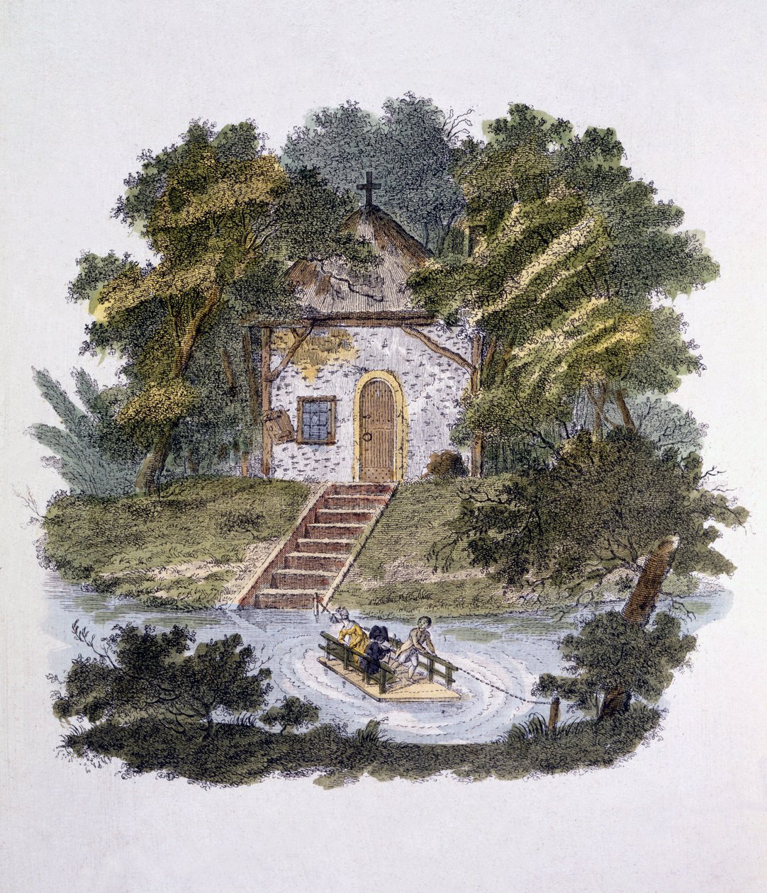 Ilustracja z Magazine of Garden Gems autorstwa G. van Laara, wydanej w 1802 r. autorstwa Dutch School