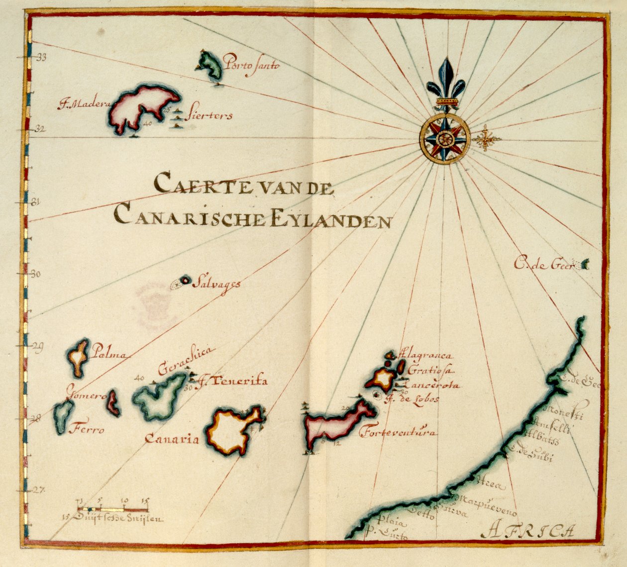 Madera i Wyspy Kanaryjskie autorstwa Dutch School