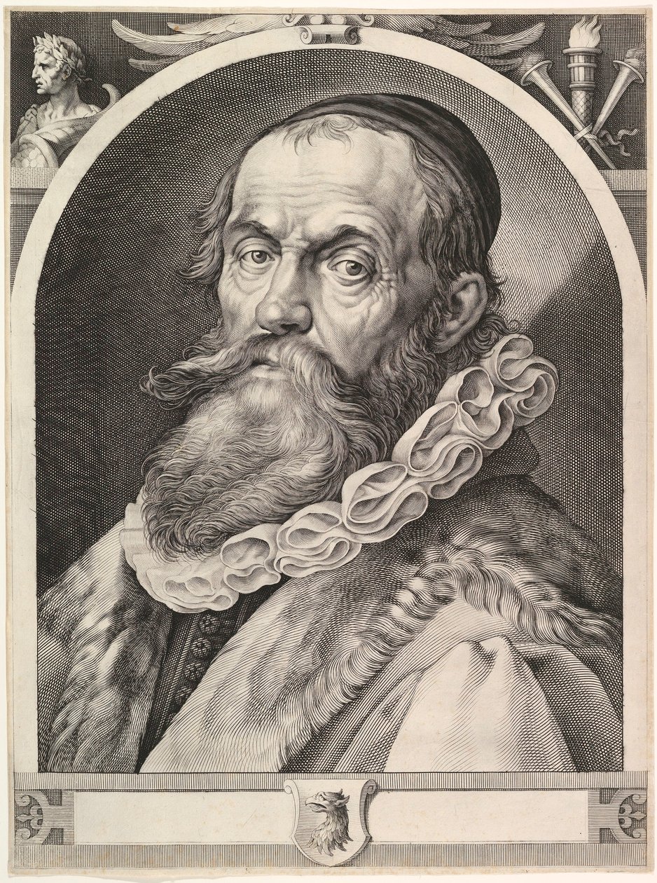 Portret Hendricka Goltziusa, wyd. 1617. autorstwa Dutch School