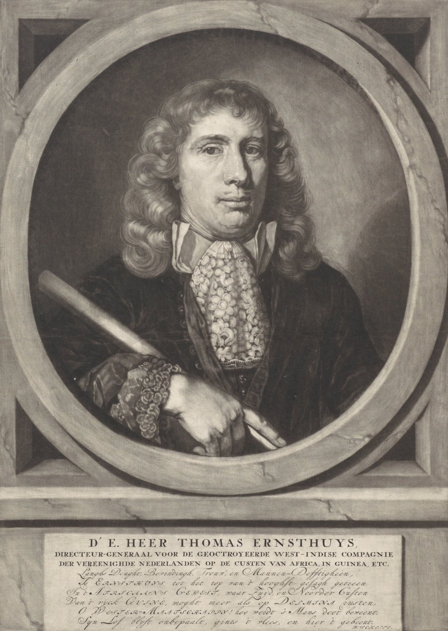Portret Thomasa Ernsthuysa autorstwa Dutch School
