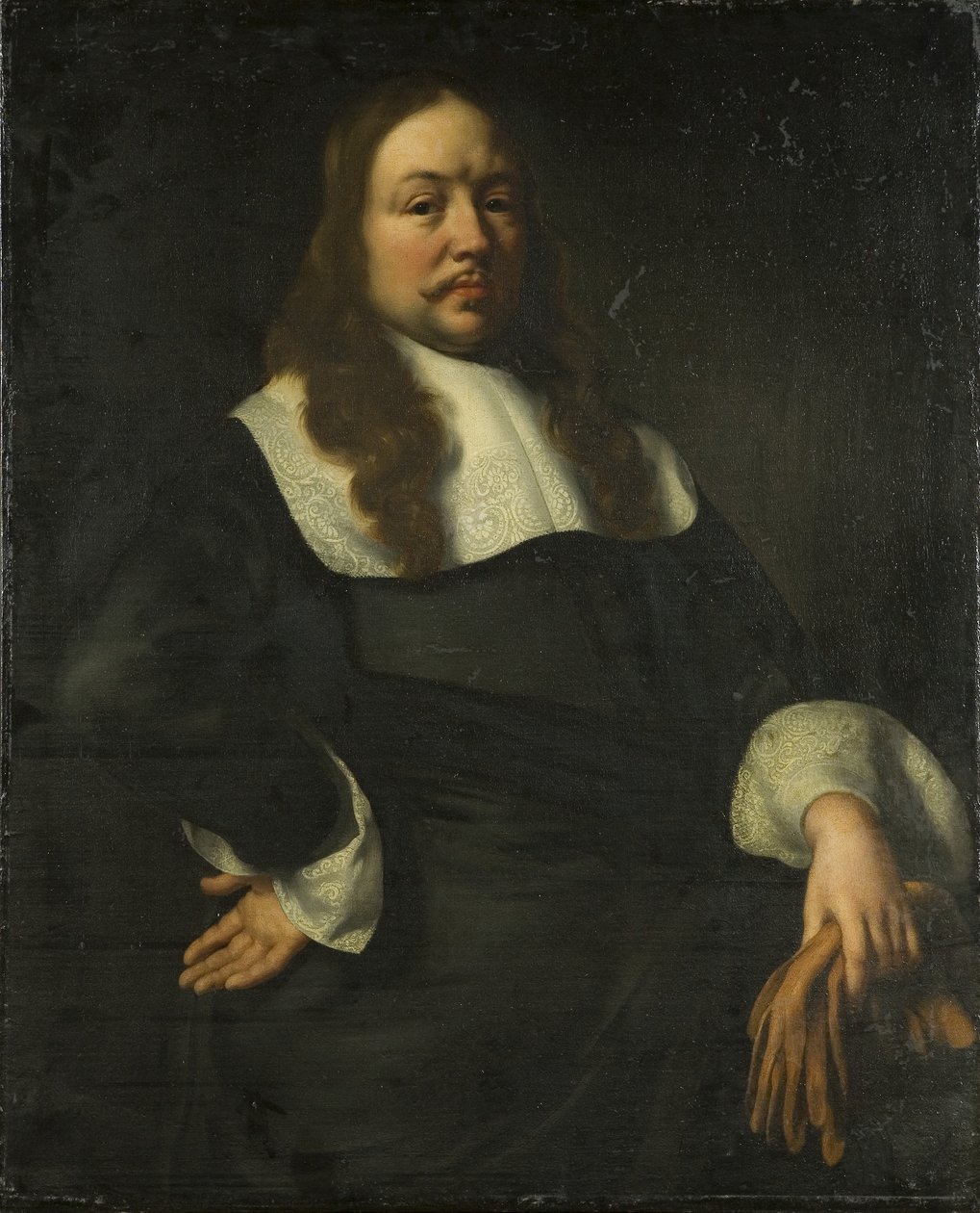 Portret mężczyzny autorstwa Dutch School