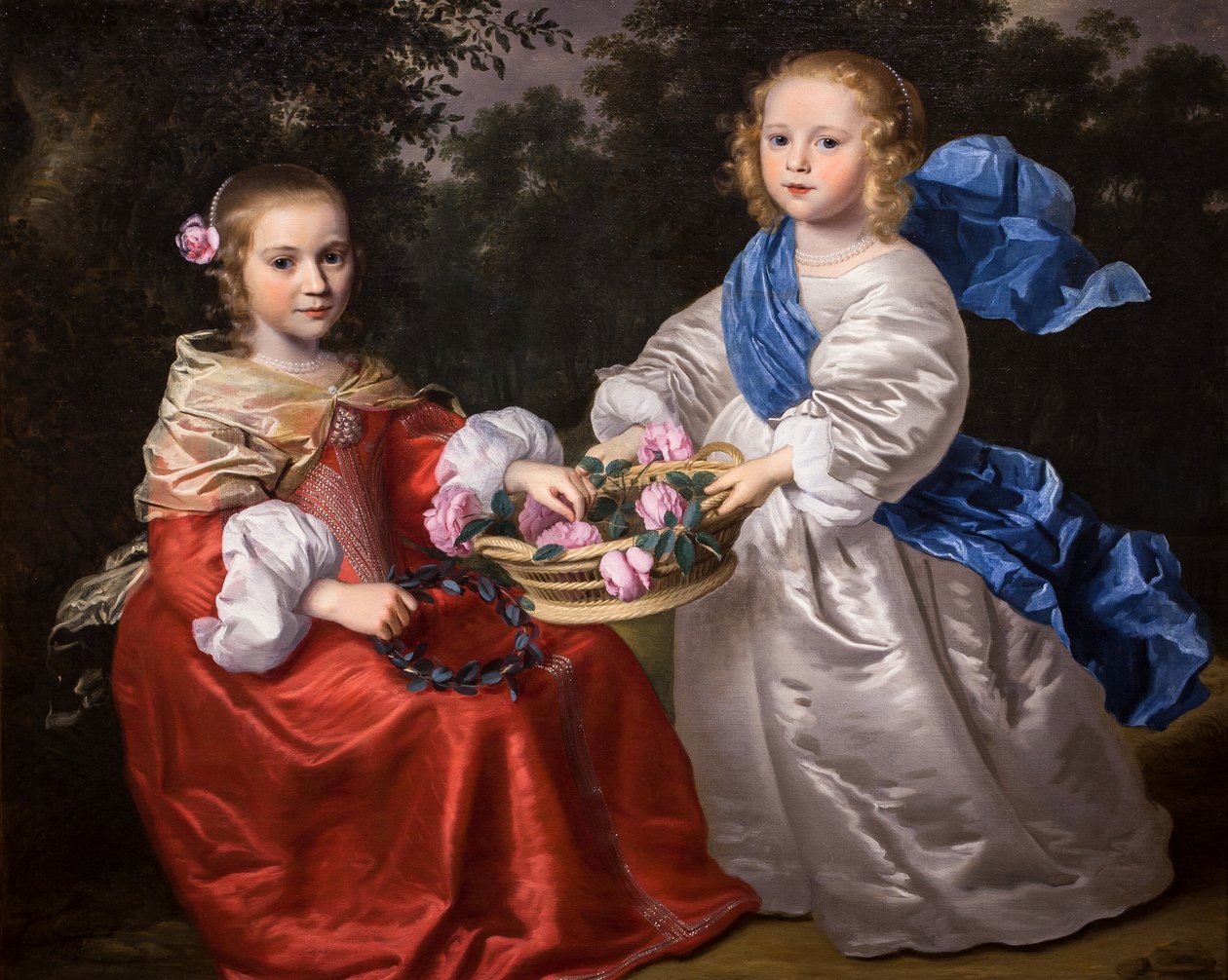 Portret dzieci autorstwa Dutch School