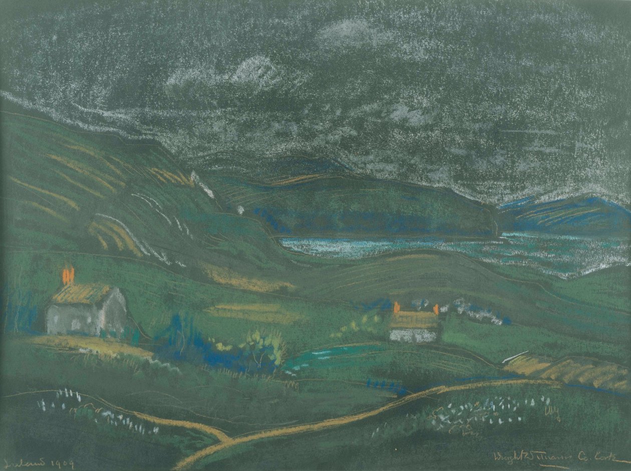 Krajobraz bez tytułu (hrabstwo Cork) autorstwa Dwight Williams