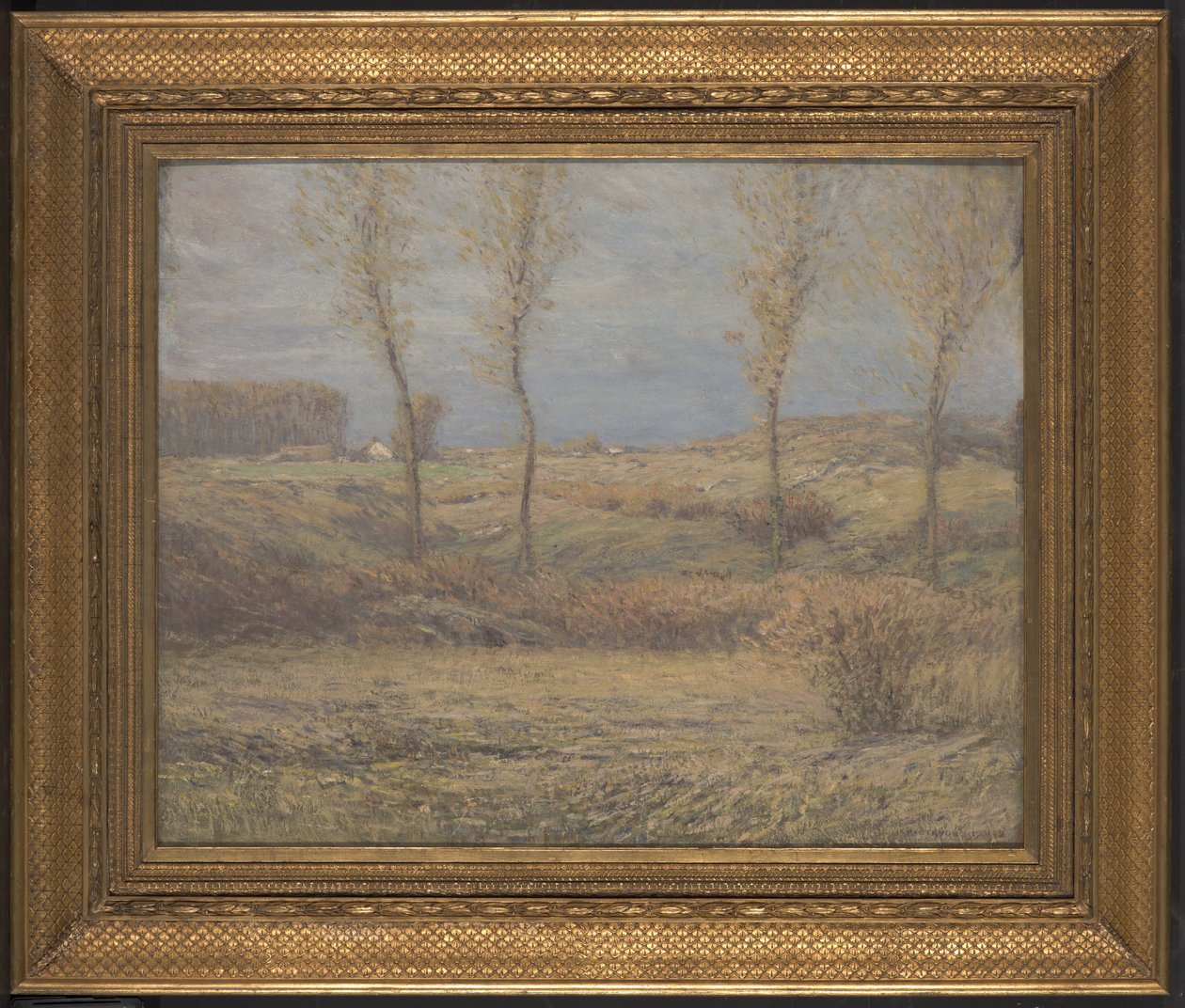Listopadowy poranek (olej na desce) autorstwa Dwight William Tryon