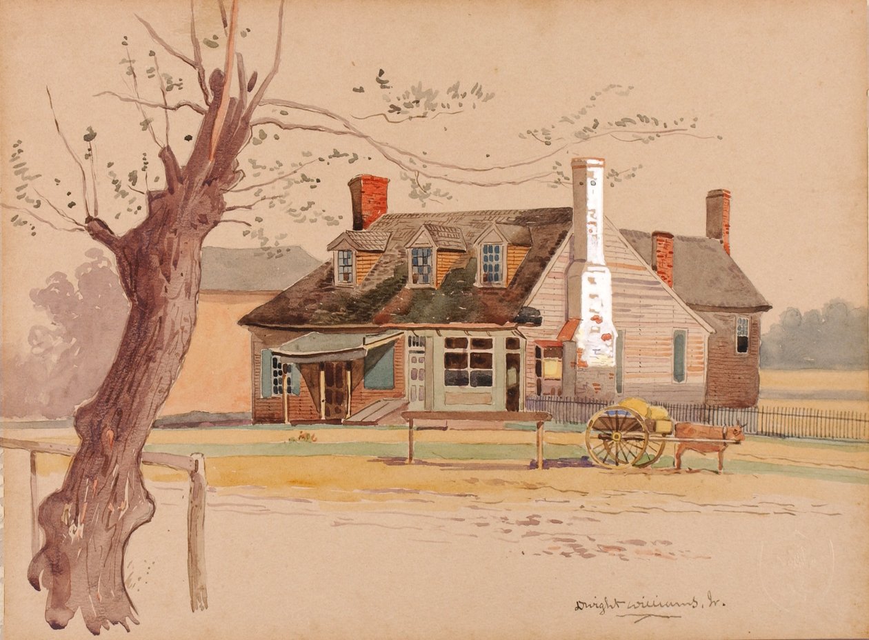 Urząd pocztowy Williamsburg autorstwa Dwight Williams
