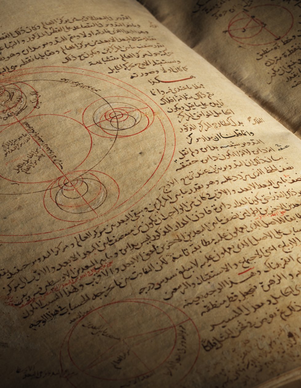 Kompendium traktatów o astronomii i matematyce, Nasir Al-Din Muhammad bin Al-Hasan Al-Tusi (zm. 1274), Seldżuk Anatolia, prawdopodobnie Kaiseri (Qaysariya) autorstwa Dynasty Seljuq
