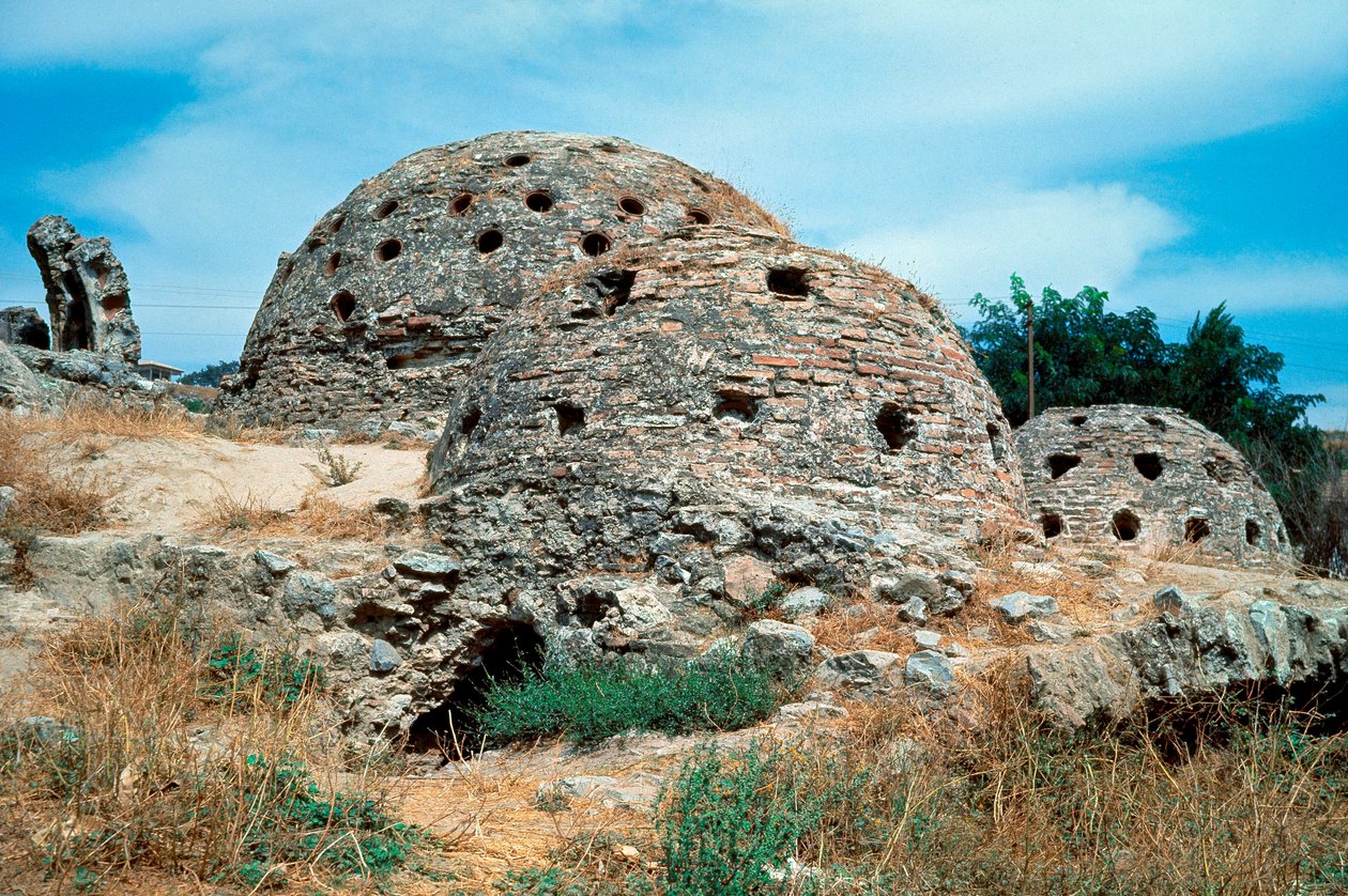 Kopuły łaźni (hammamy) z XIV wieku autorstwa Dynasty Seljuq