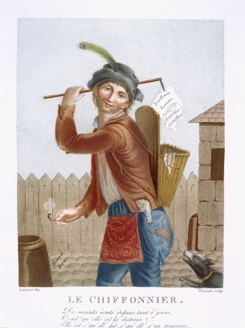 Padlinożerca, c.1816 autorstwa E. F. Lambert