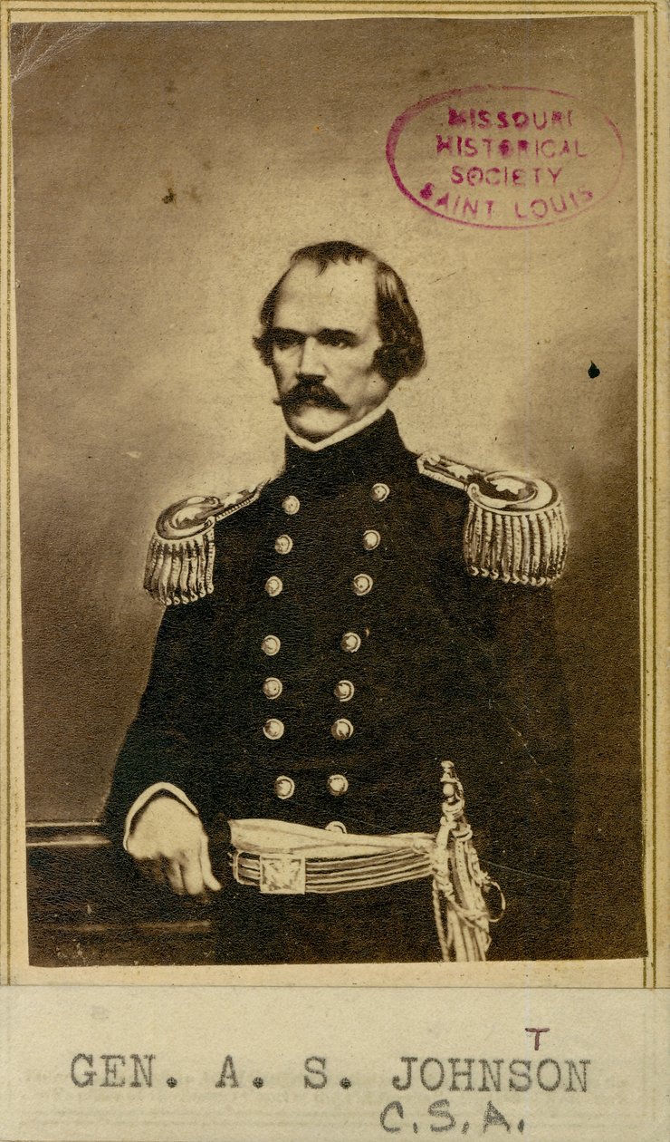 Albert Sidney Johnston autorstwa E. Anthony