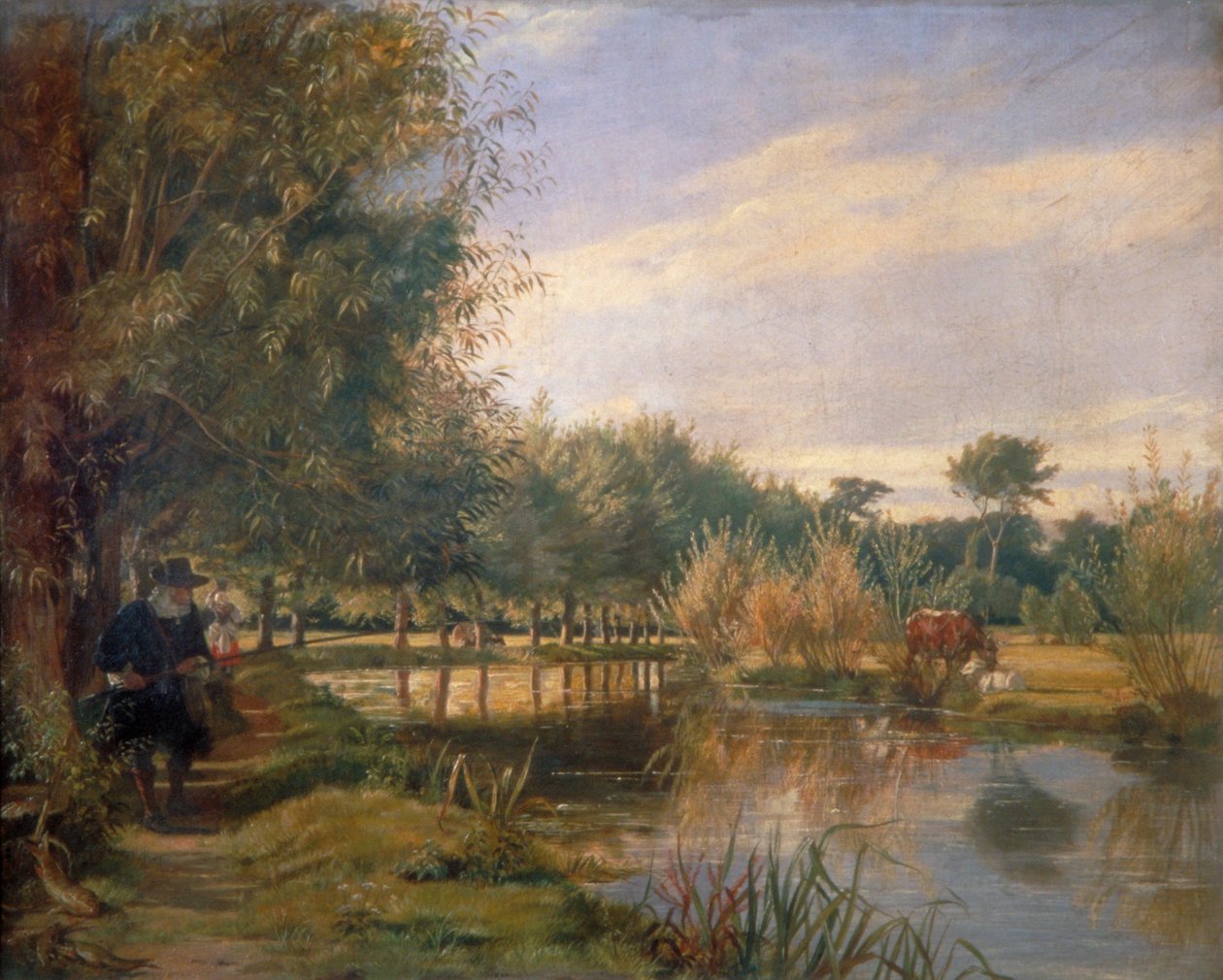 „Wędkarstwo Izaaka Waltona”, 1850. autorstwa EM Ward