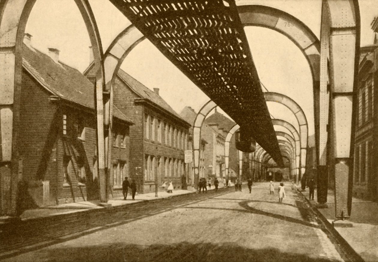 System jednoszynowy z zawieszeniem elektrycznym, 1930. autorstwa ENA