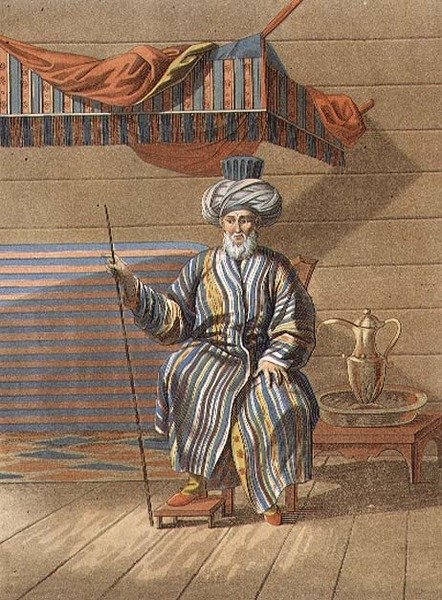 Starszy tatarski, grawerowane przez Jegor Skotnikoffa (1782-1843) (lito) autorstwa E. (after) Karnejeff