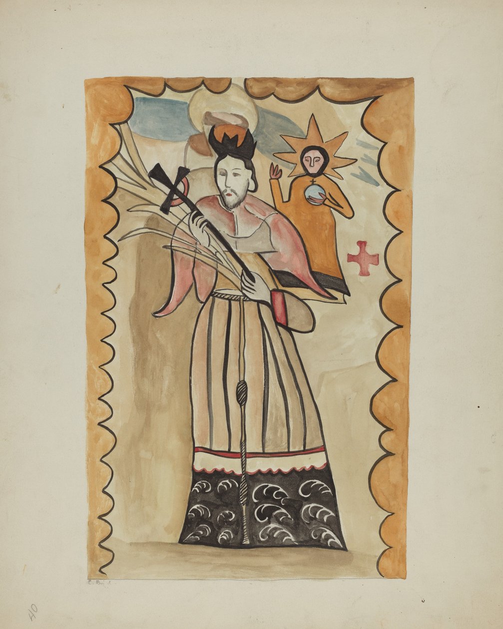 ołtarz autorstwa E. Boyd