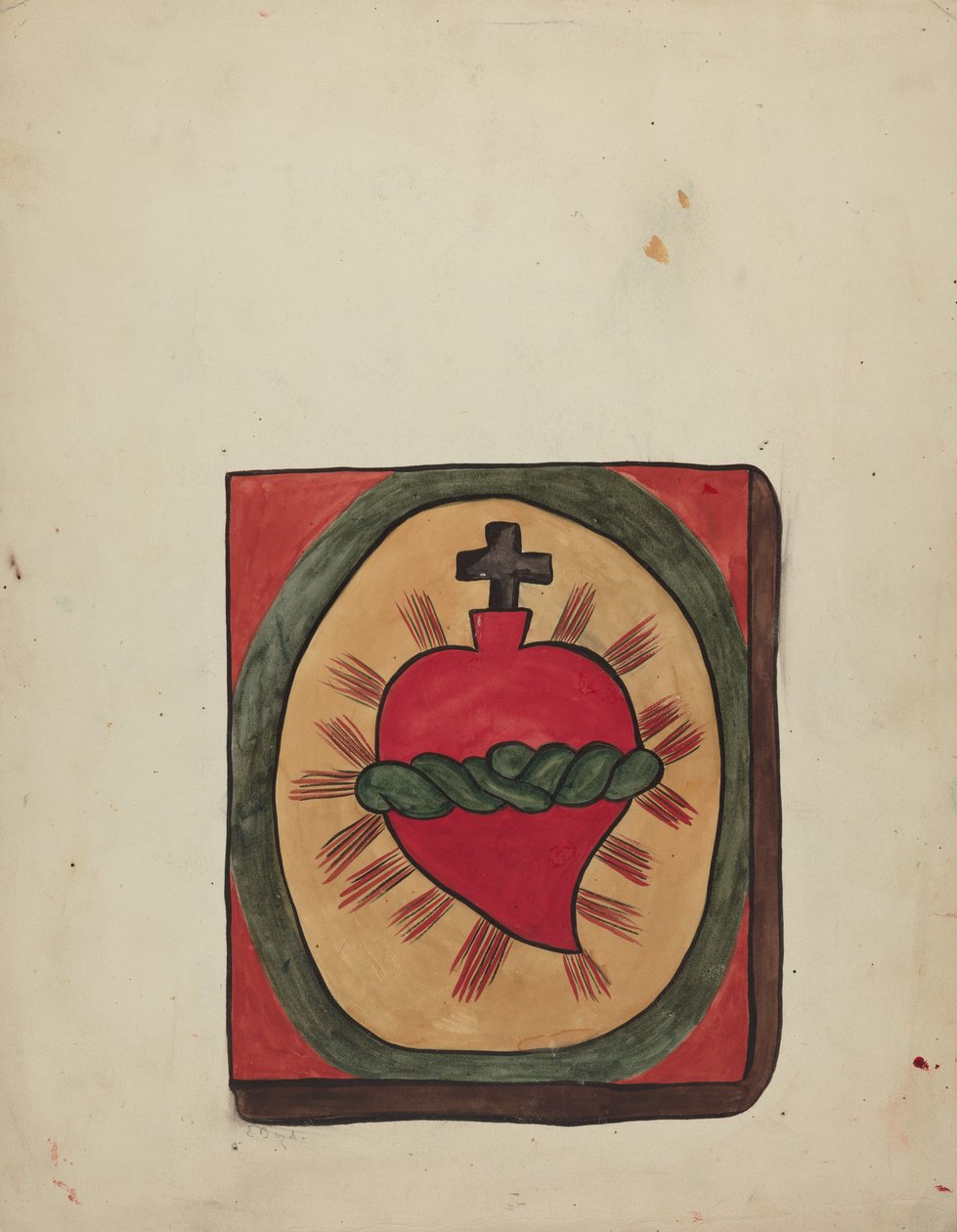 Ołtarz, 1935-1942. autorstwa E. Boyd