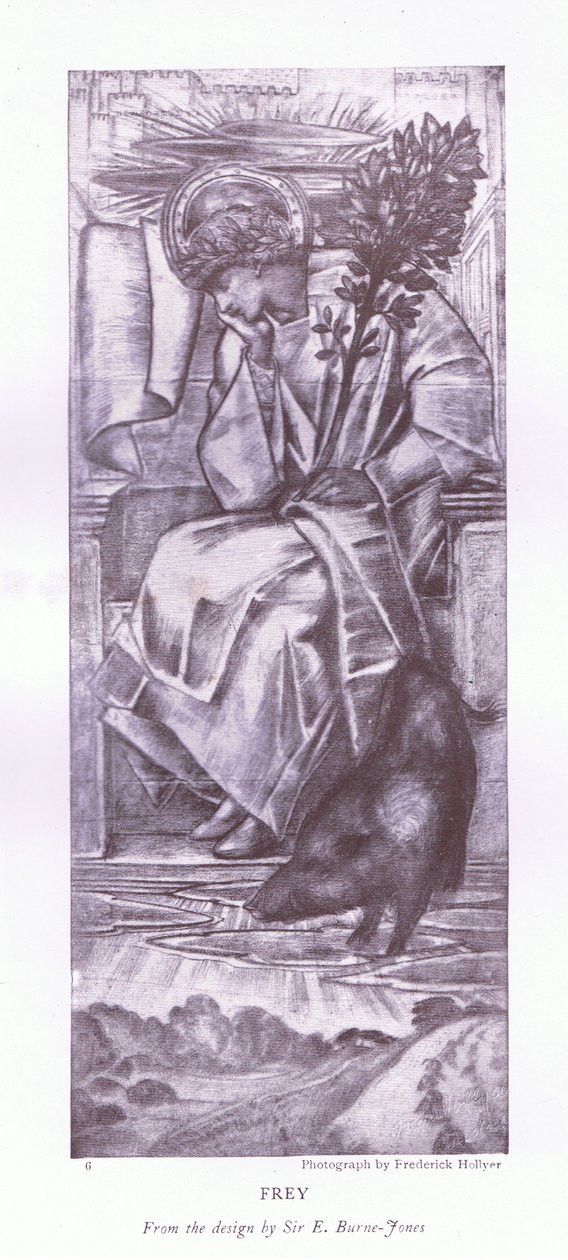 Freyja autorstwa E. Burne Jones