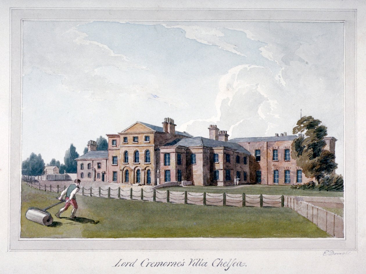 Cremorne House, Chelsea, Londyn autorstwa E Dowell