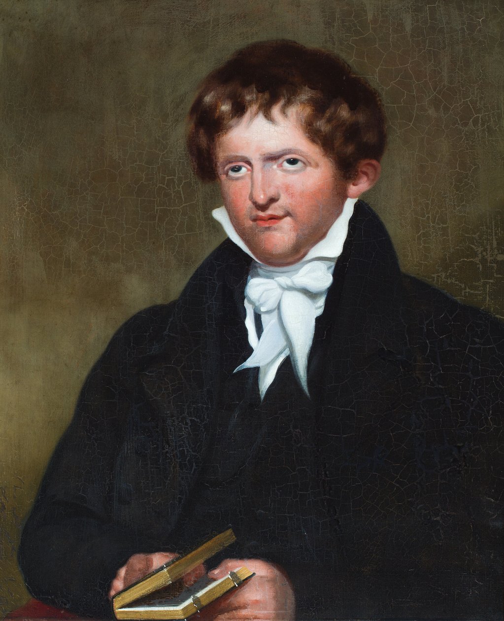 Portret księdza Josepha Wolffa (olej na płótnie) autorstwa E. Fancourt