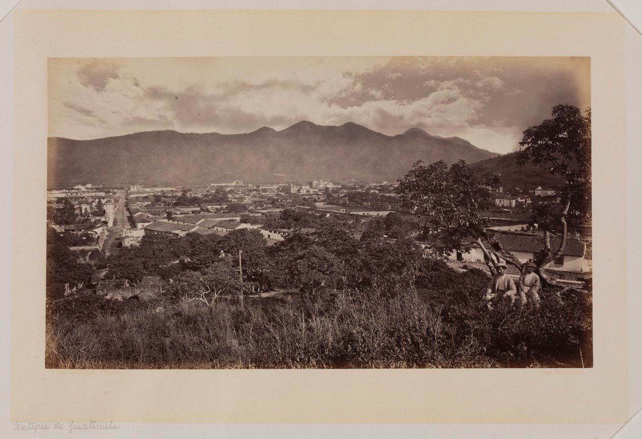 Antigua de Guatemala autorstwa Eadweard Muybridge