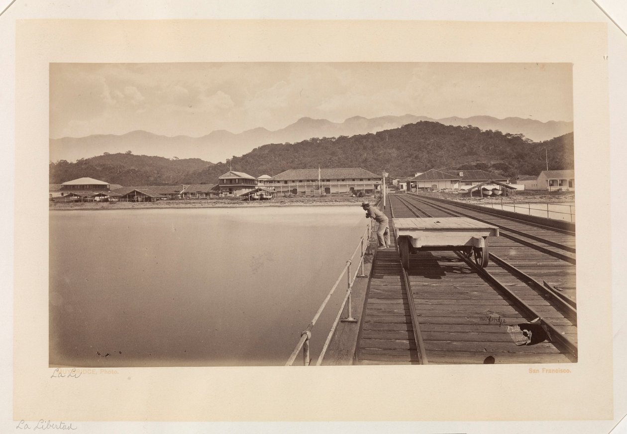 La Libertad, Salwador autorstwa Eadweard Muybridge