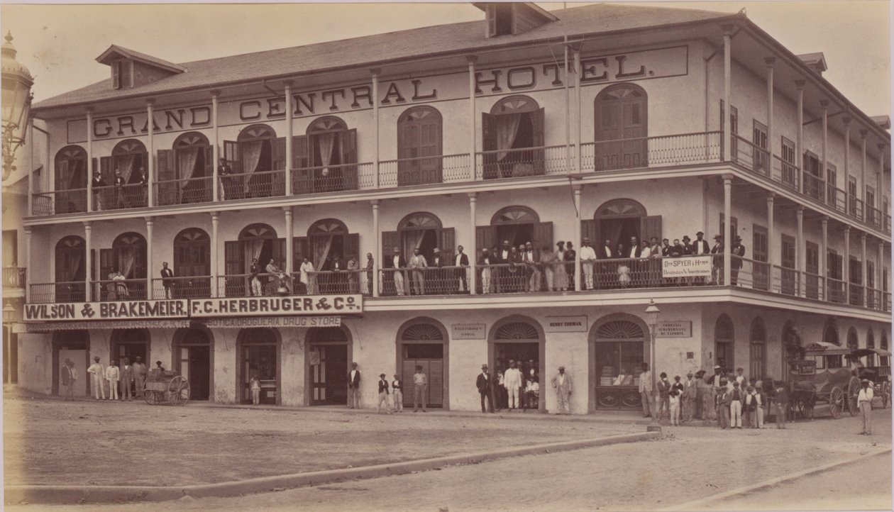 Panama autorstwa Eadweard Muybridge
