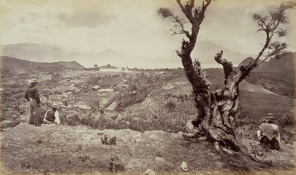 Sololá, Gwatemala autorstwa Eadweard Muybridge