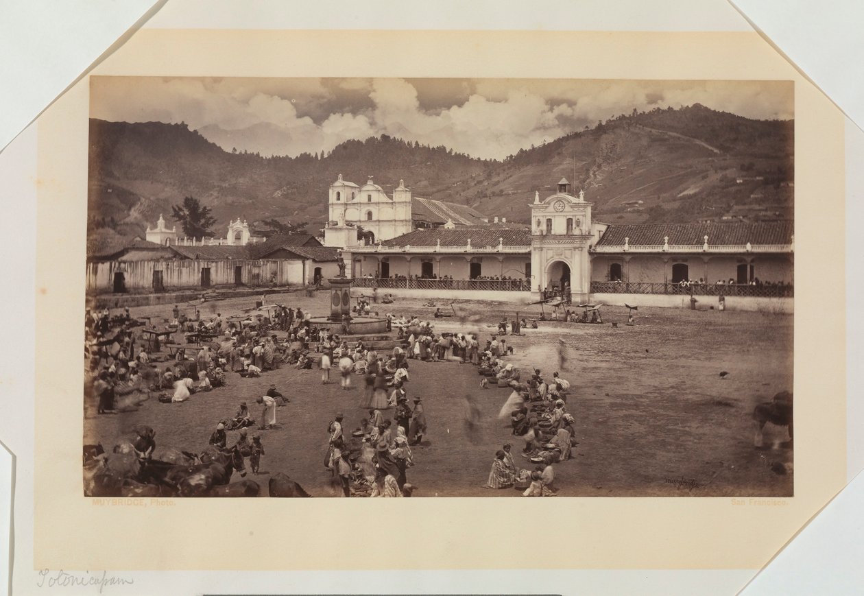 Totonicapán, Gwatemala autorstwa Eadweard Muybridge