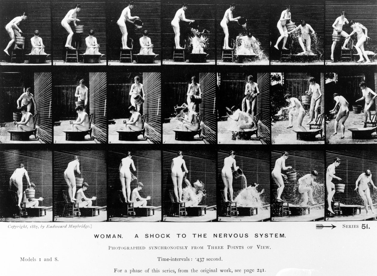 Kobieta. A Shock to the Nervous System, 1887, ilustracja z 