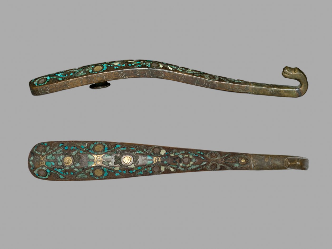 Klamra do paska, Wschodnia Dynastia Zhou, 770-221 pne autorstwa Eastern Zhou Dynasty Chinese School