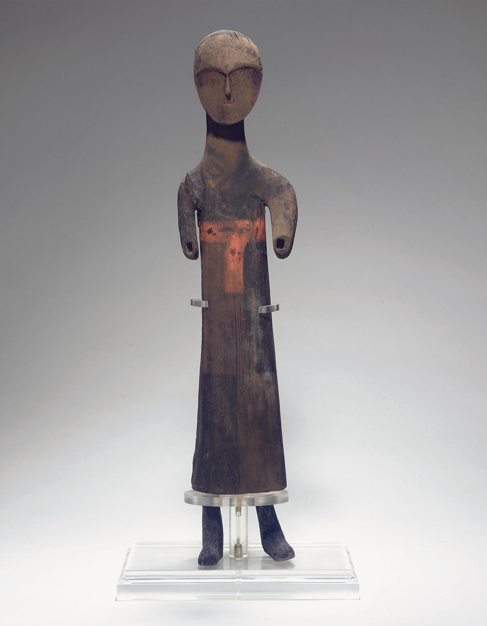 Rzeźbiona postać sługi, 475-221 pne autorstwa Eastern Zhou Dynasty Chinese School
